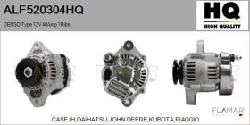 HQ ALF520304HQ - ALT NUEVO DENSO Type 12V 40Amp PV1