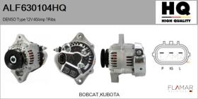 HQ ALF630104HQ - ALT NUEVO DENSO Type 12V 40Amp PV1