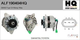 HQ ALF190404HQ - ALT NUEVO DENSO Type 12V 55Amp PV1