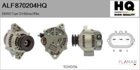 HQ ALF870204HQ - ALT NUEVO DENSO Type 12V 60Amp 2Ribs