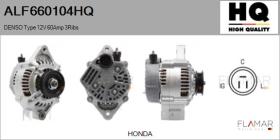 HQ ALF660104HQ - ALT NUEVO DENSO Type 12V 60Amp PR3