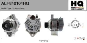 HQ ALF840104HQ - ALT NUEVO DENSO Type 12V 60Amp PR5