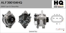 HQ ALF390104HQ - ALT NUEVO DENSO Type 12V 70Amp PR4