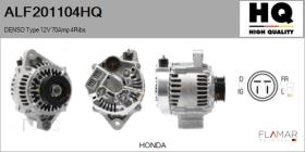 HQ ALF201104HQ - ALT NUEVO DENSO Type 12V 70Amp PR4