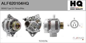 HQ ALF620104HQ - ALT NUEVO DENSO Type 12V 70Amp PR5