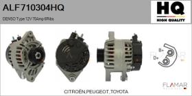 HQ ALF710304HQ - ALT NUEVO DENSO Type 12V 70Amp PR6