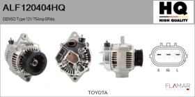HQ ALF120404HQ - ALT NUEVO DENSO Type 12V 75Amp PR6