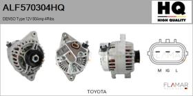 HQ ALF570304HQ - ALT NUEVO DENSO Type 12V 80Amp PR4