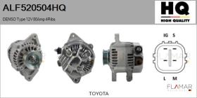 HQ ALF520504HQ - ALT NUEVO DENSO Type 12V 80Amp PR4