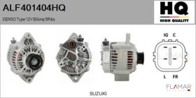 HQ ALF401404HQ - ALT NUEVO DENSO Type 12V 80Amp PR5