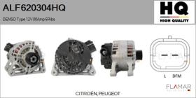HQ ALF620304HQ - ALT NUEVO DENSO Type 12V 80Amp PR6