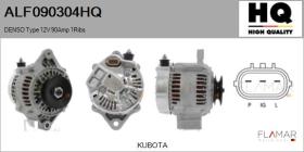 HQ ALF090304HQ - ALT NUEVO DENSO Type 12V 80Amp PV1