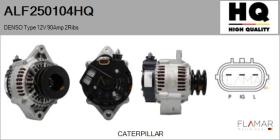 HQ ALF250104HQ - ALT NUEVO DENSO Type 12V 90Amp 2Ribs