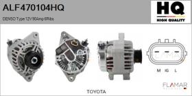 HQ ALF470104HQ - ALT NUEVO DENSO Type 12V 90Amp PR6