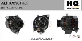 HQ ALF670304HQ - ALT NUEVO DENSO Type 12V 90Amp PR6