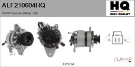 HQ ALF210604HQ - ALT NUEVO DENSO Type 24V 25Amp