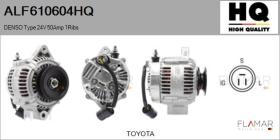 HQ ALF610604HQ - ALT NUEVO DENSO Type 24V 50Amp