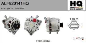 HQ ALF820141HQ - ALT NUEVO FORD Type 12V 110Amp 6Ribs