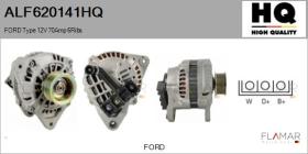 HQ ALF620141HQ - ALT NUEVO FORD Type 12V 70Amp PR6