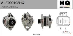 HQ ALF990102HQ - ALT NUEVO HITACHI Type 12V 100Amp