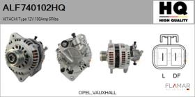 HQ ALF740102HQ - ALT NUEVO HITACHI Type 12V 100Amp PFR6