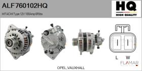 HQ ALF760102HQ - ALT NUEVO HITACHI Type 12V 100Amp PFR6