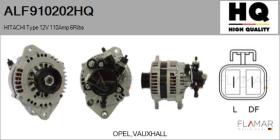 HQ ALF910202HQ - ALT NUEVO HITACHI Type 12V 110Amp PFR6