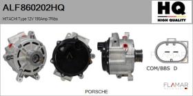 HQ ALF860202HQ - ALT NUEVO HITACHI Type 12V 190Amp PR7