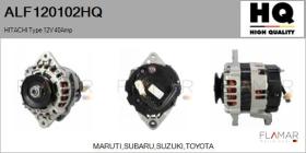 HQ ALF120102HQ - ALT NUEVO HITACHI Type 12V 40Amp