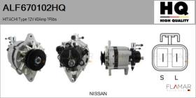 HQ ALF670102HQ - ALT NUEVO HITACHI Type 12V 40Amp PV1