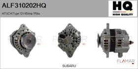 HQ ALF310202HQ - ALT NUEVO HITACHI Type 12V 45Amp PV1