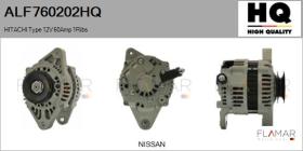 HQ ALF760202HQ - ALT NUEVO HITACHI Type 12V 60Amp PV1