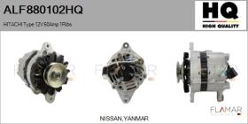 HQ ALF880102HQ - ALT NUEVO HITACHI Type 12V 60Amp PV1