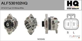 HQ ALF530102HQ - ALT NUEVO HITACHI Type 12V 65Amp PR4