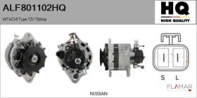 HQ ALF801102HQ - ALT NUEVO HITACHI Type 12V 70Amp