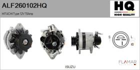 HQ ALF260102HQ - ALT NUEVO HITACHI Type 12V 70Amp