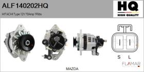 HQ ALF140202HQ - ALT NUEVO HITACHI Type 12V 70Amp PV1