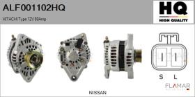 HQ ALF001102HQ - ALT NUEVO HITACHI Type 12V 80Amp