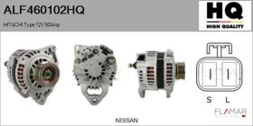 HQ ALF460102HQ - ALT NUEVO HITACHI Type 12V 90Amp