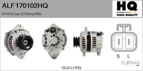 HQ ALF170102HQ - ALT NUEVO HITACHI Type 12V 90Amp DP2
