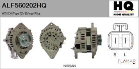 HQ ALF560202HQ - ALT NUEVO HITACHI Type 12V 90Amp PR4