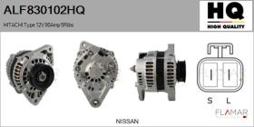 HQ ALF830102HQ - ALT NUEVO HITACHI Type 12V 90Amp PR5