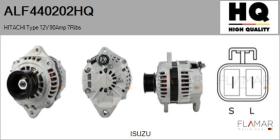 HQ ALF440202HQ - ALT NUEVO HITACHI Type 12V 90Amp PV7