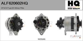 HQ ALF620602HQ - ALT NUEVO HITACHI Type 24V 40Amp PV1