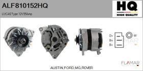 HQ ALF810152HQ - ALT NUEVO LUCAS Type 12V 55Amp