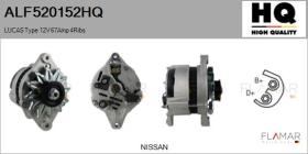 HQ ALF520152HQ - ALT NUEVO LUCAS Type 12V 67Amp PR4
