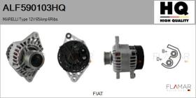 HQ ALF590103HQ - ALT NUEVO MARELLI Type 12V 65Amp PFR6
