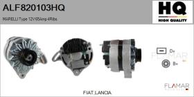HQ ALF820103HQ - ALT NUEVO MARELLI Type 12V 65Amp PR4