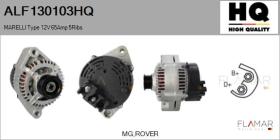 HQ ALF130103HQ - ALT NUEVO MARELLI Type 12V 65Amp PR5