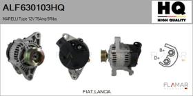 HQ ALF630103HQ - ALT NUEVO MARELLI Type 12V 75Amp PR5